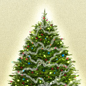 A happy Christmas tree